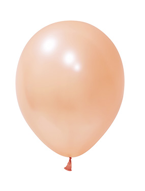 12" Metalik Rose Gold