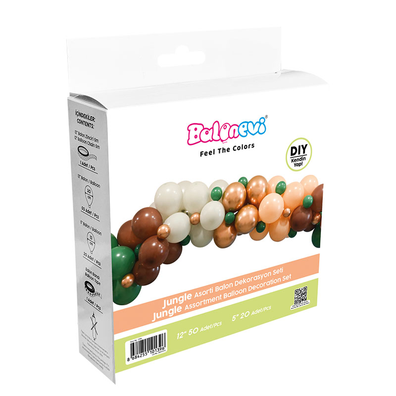Jungle Assortment Balloon Decoration Set