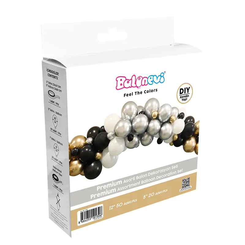 Premium Assortment Balloon Decoration Set