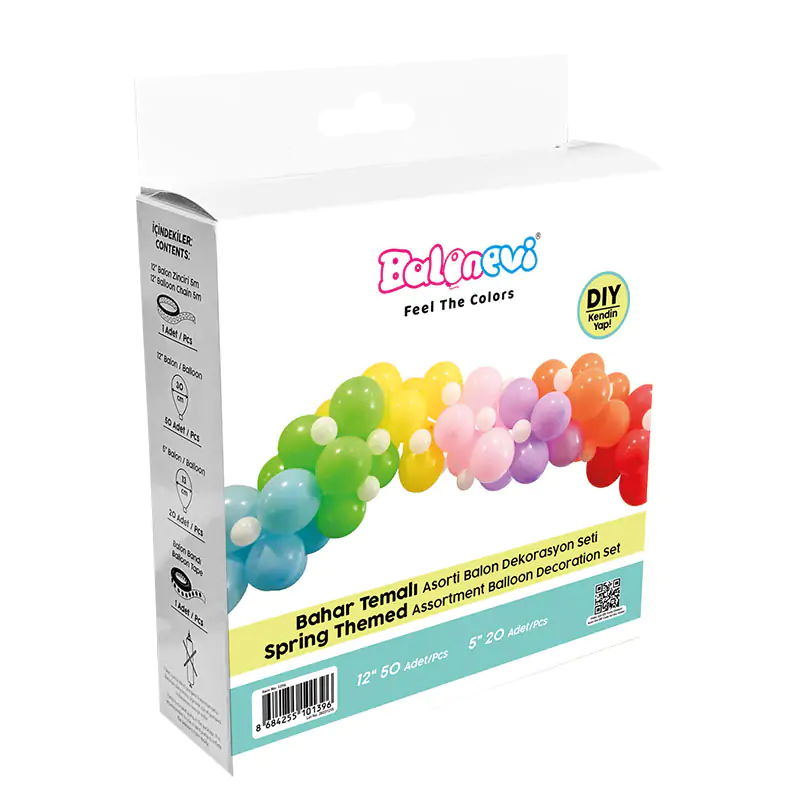 Spring Themed Assortment Balloon Decoration Set
