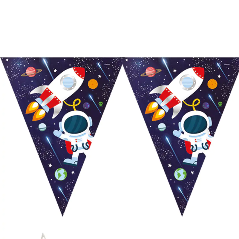 Cosmic Galaxy Flag Banner (2,90 m)