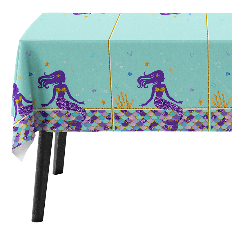 Shining Mermaid Tablecover (120x180 cm)