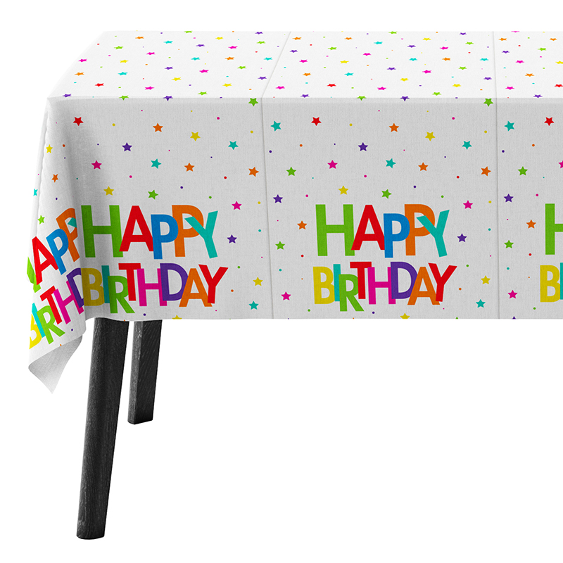 Superstar Birthday Tablecover (120x180 cm)
