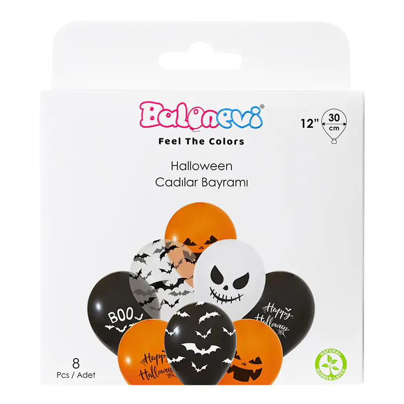 Halloween 12" Balloon Set