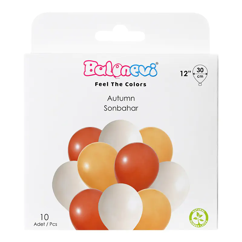 Autumn 12" Balloon Set