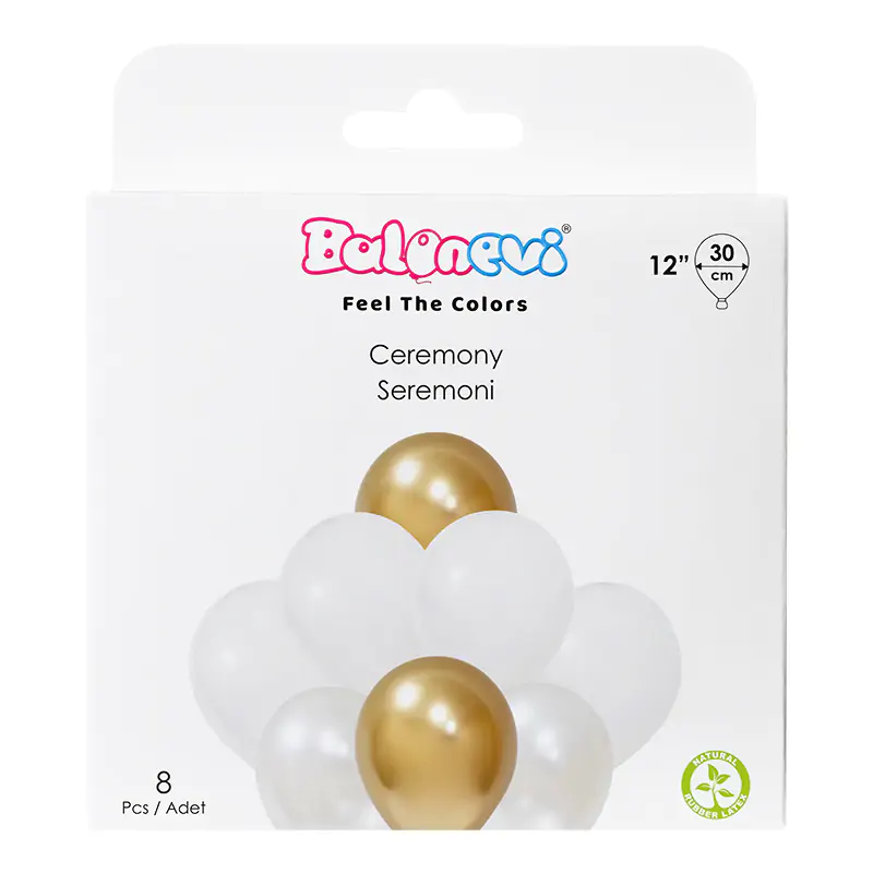 Ceremony 12" Balloon Set