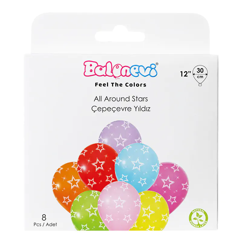 All Around Stars 12" Balloon Set