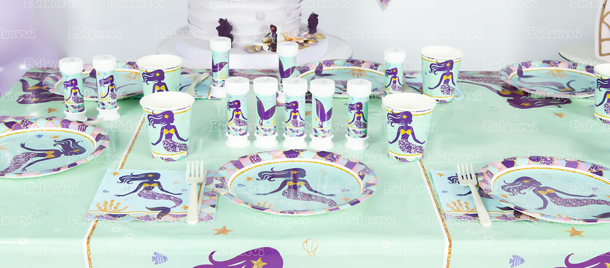 Shining Mermaid Party Set