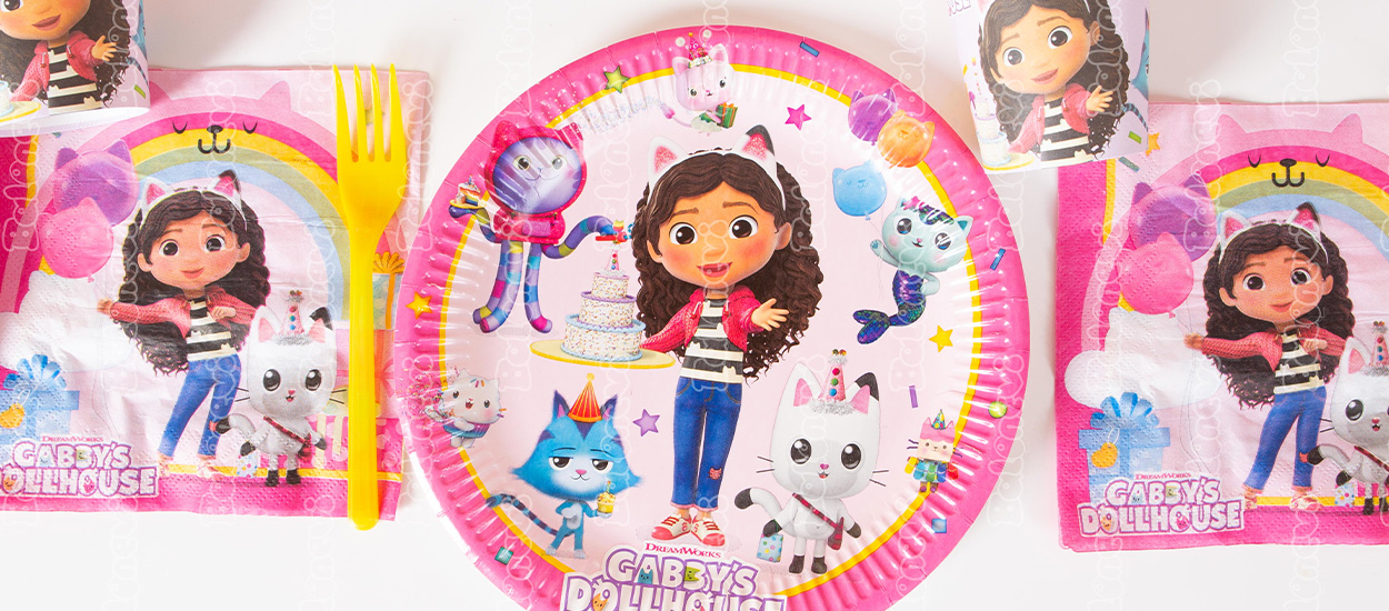 Gabby's Dollhouse Party Set