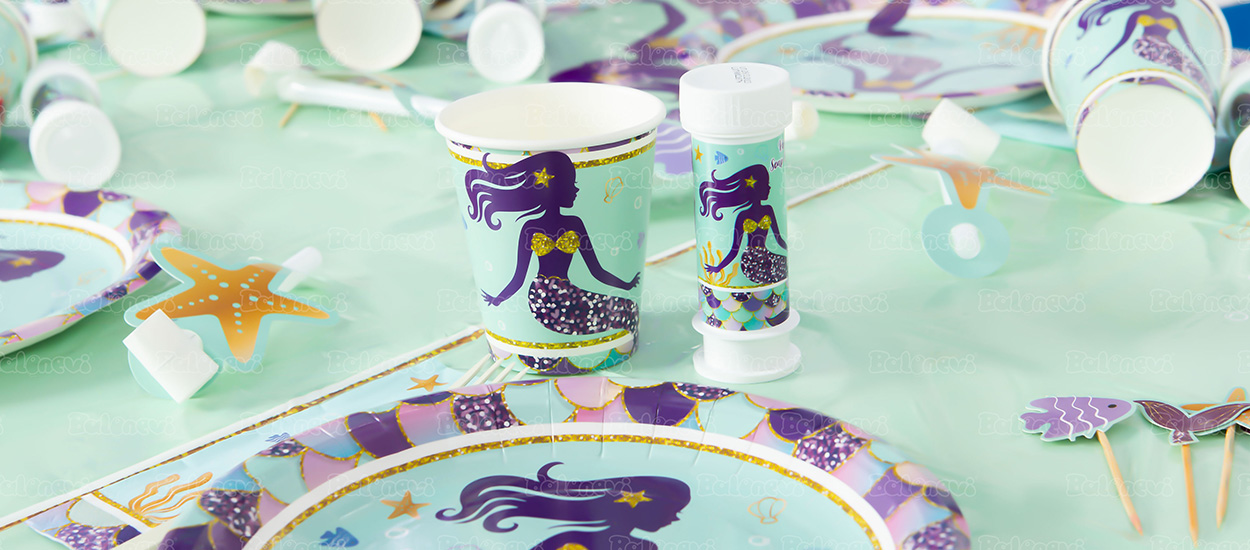 Shining Mermaid Party Set